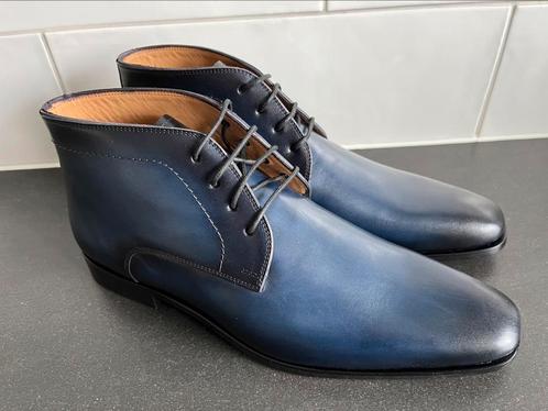 Handpainted herenschoenen maat 42 nieuw in doos, Kleding | Heren, Schoenen, Nieuw, Veterschoenen, Blauw, Ophalen of Verzenden