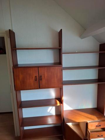 Te Koop, Simpla lux Vintage boekenkast/wandmeubel beschikbaar voor biedingen