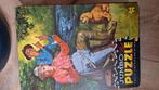 Jumbo puzzel serie Zwart no:2052. 520 stukjes Visser met hon, Hobby en Vrije tijd, Denksport en Puzzels, Ophalen of Verzenden