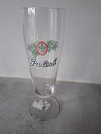 Grolsch bierglas op een voet, Ophalen of Verzenden, Zo goed als nieuw, Glas of Glazen, Grolsch