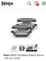 2 stuks Ninja CRISPi TempWare Glazen Schaal, Witgoed en Apparatuur, Airfryers, Ophalen, Nieuw
