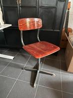 Vintage Houten Stoel, Gebruikt, Bruin, Ophalen of Verzenden, Eén