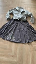 Jasje Pauw met bijpassende rok, Maat 38/40 (M), Pauw, Nieuw, Ophalen of Verzenden