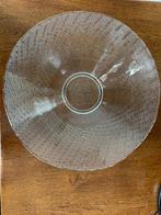 'Glazen Schaal' Groot en Diep Nieuw, Ophalen of Verzenden, Nieuw, Rond, Riet