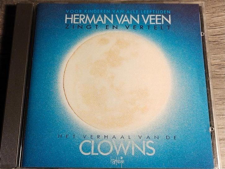 Herman Van Veen - Het Verhaal Van De Clowns, Cd's en Dvd's, Cd's | Nederlandstalig, Zo goed als nieuw, Levenslied of Smartlap