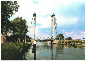 910187 Alphen a d Rijn ZH 96 Hefbrug Gelopen met Postzegel beschikbaar voor biedingen