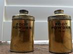 Vintage Robert Blackie Voetpoeder Blikken, Ophalen of Verzenden