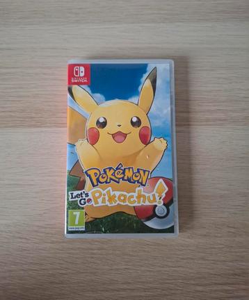 Pokémon Let's go Pikachu! Nintendo Switch  beschikbaar voor biedingen
