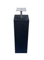 Betonpoer 15x15x60cm strak met RVS stelplaat, Ophalen, Nieuw