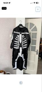 Skelet kostuum, Ophalen of Verzenden, Zo goed als nieuw, 122 t/m 128, Jongen of Meisje