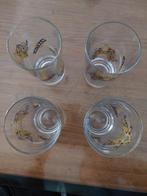 Martini glazen (4) (vintage) te koop!, Glas of Glazen, Ophalen of Verzenden, Overige stijlen, Glas