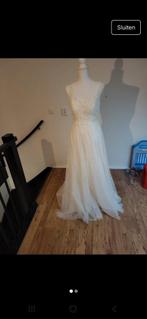Trouwjurk, Ophalen of Verzenden, Zo goed als nieuw, Wit, Trouwjurk