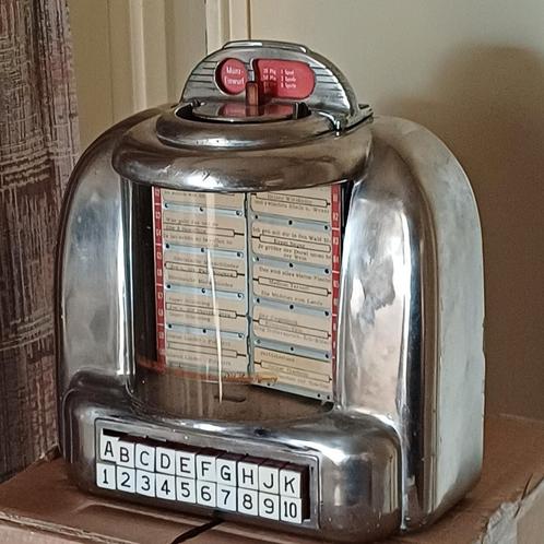 Seeburg 3W1 wallbox., Verzamelen, Automaten | Jukeboxen, Gebruikt, Seeburg, Voor 1950, Ophalen of Verzenden
