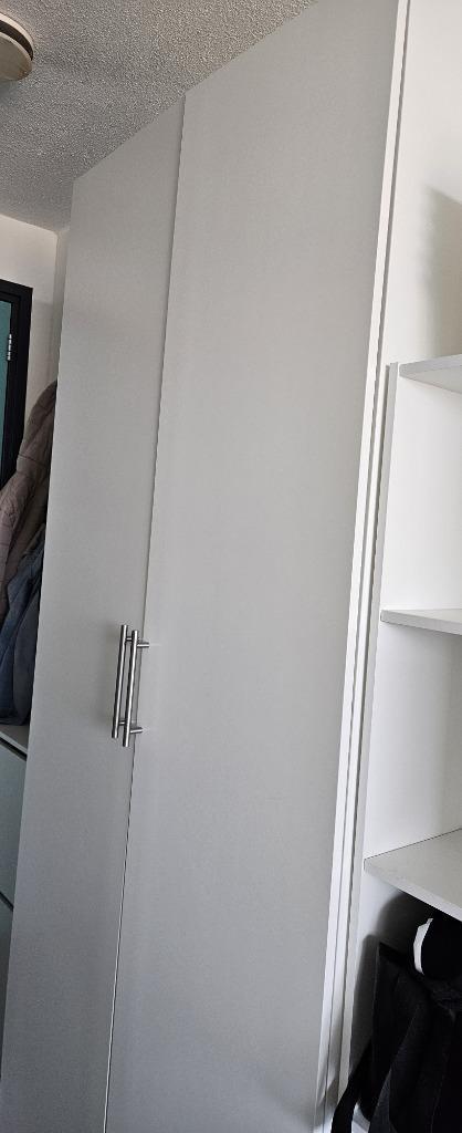 PAX Kast (Wit Mat) 236*100*35, Huis en Inrichting, Kasten | Kledingkasten, Gebruikt, 200 cm of meer, 100 tot 150 cm, 25 tot 50 cm