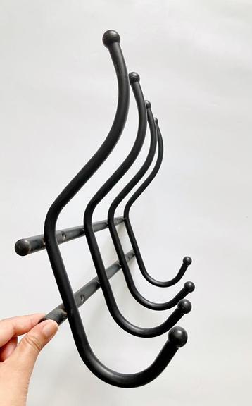 Metalen Kapstok | 4 dubbelhaaks | L50 x H35 x D16 cm beschikbaar voor biedingen