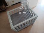 Box + matras + mobiel + kleden, Kinderen en Baby's, Boxen, Ophalen, Gebruikt, Lade