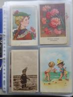 Dik album vol ansichtkaarten, Ophalen of Verzenden, 1920 tot 1940, Gelopen, Overige thema's