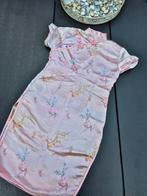 Roze chinese/ Indonesische jurk maat 128/134, Ophalen of Verzenden, Gebruikt, 122 t/m 128, Meisje