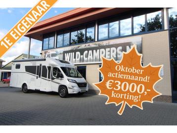 Sunlight T68 - 140PK EURO6 - ENKELE BEDDEN - 3.488KM NIEUWST beschikbaar voor biedingen