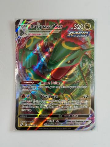 Rayquaza 102 crown zenith crown beschikbaar voor biedingen