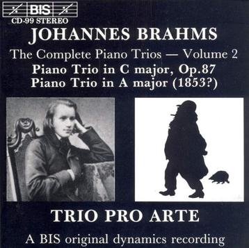 BRAHMS Complete piano trios volume two CD BIS  beschikbaar voor biedingen