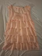 Licht roze topje met laagjes, Meisje, H&M, Overhemd of Blouse, Ophalen of Verzenden