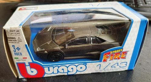 Burago Lamborghini Reventon matzwart, Hobby en Vrije tijd, Modelauto's | 1:43, Nieuw, Auto, Overige merken, Ophalen of Verzenden