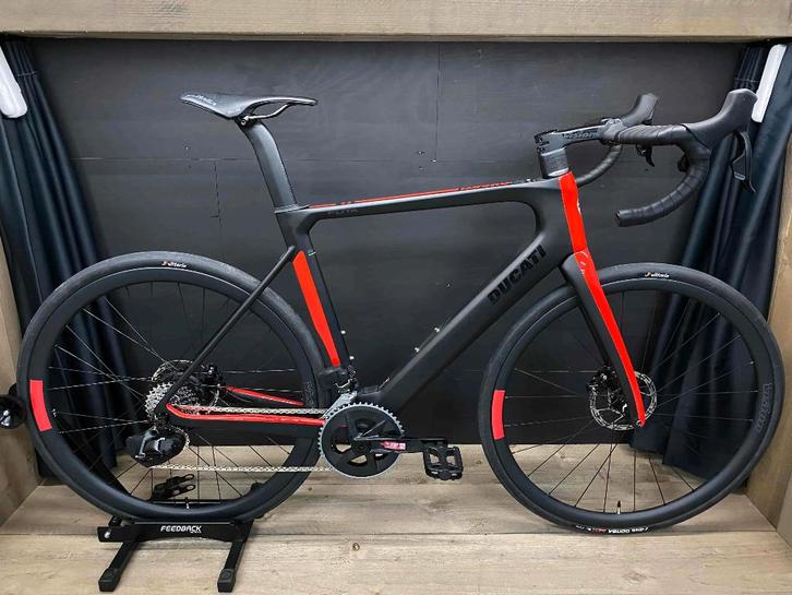 Ducati Futa SRAM Rival AXS e-Racefiets - Maat L, Fietsen en Brommers, Fietsen | Racefietsen, Nieuw, Heren, Overige merken, Meer dan 20 versnellingen