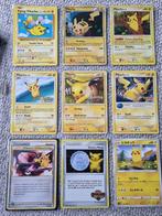81 pokemon pikachu kaarten, promo, holo, pokemon day, E3, Verzenden, Zo goed als nieuw, Meerdere kaarten, Foil