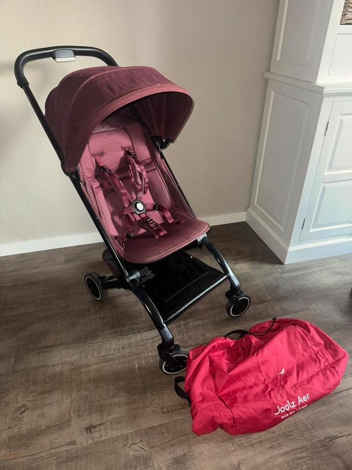 Joolz Aer || Fantastic Red || Buggy, Kinderen en Baby's, Buggy's, Zo goed als nieuw, Zonnekap, Ophalen of Verzenden