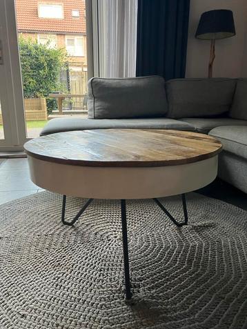 Ronde Salontafel - 80cm Diameter beschikbaar voor biedingen