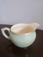 Groen/goud melkkannetje - Gouda Plateelbakkerij, Ophalen of Verzenden