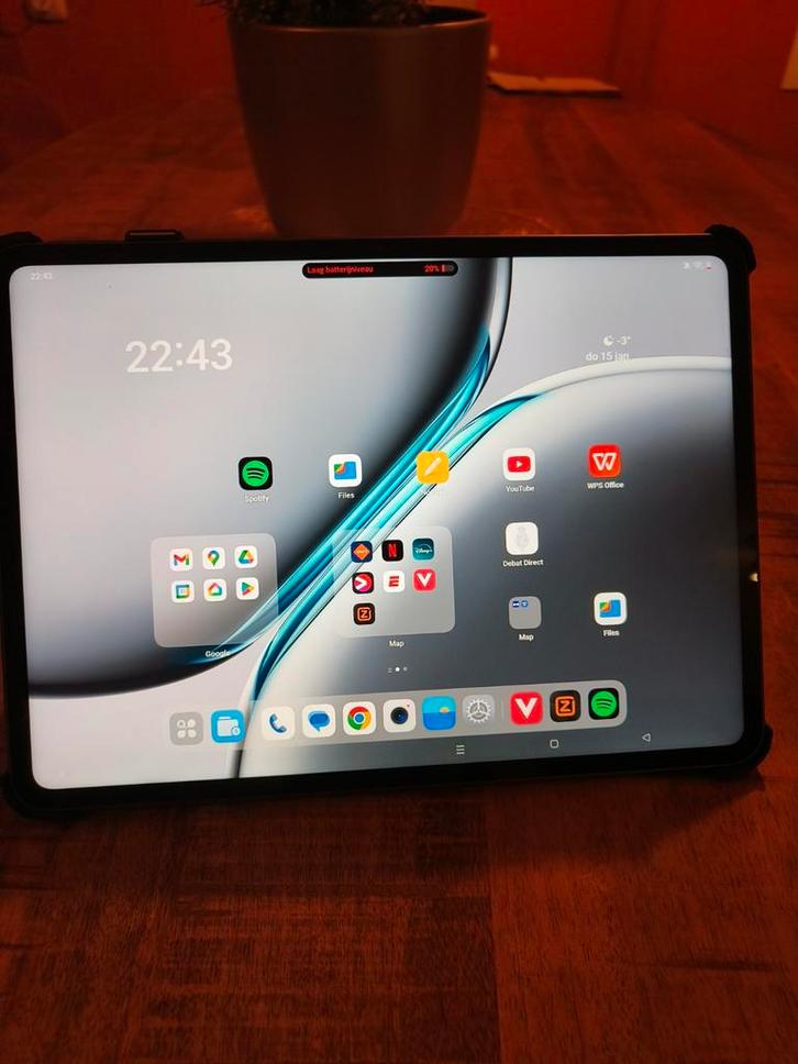 OnePlus Tab2 – zo goed als nieuw, Computers en Software, Android Tablets, Zo goed als nieuw, Wi-Fi, 12 inch, 256 GB, Gps, Ophalen of Verzenden