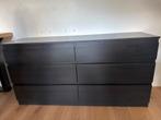 IKEA Kullen Ladekast zwart 6 Lades - Zo Goed Als Nieuw, Huis en Inrichting, Ophalen, Overige materialen, 100 tot 150 cm, 5 laden of meer