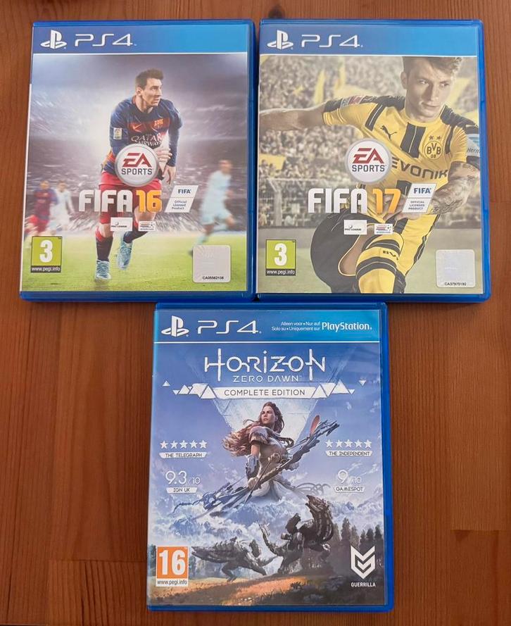 GRATIS fifa 16/17 bij Horizon: Zero Dawn - Complete Edition, Spelcomputers en Games, Games | Sony PlayStation 4, Zo goed als nieuw