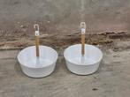 4x de bekende hangbakken bloembakken bittergurka van ikea, Tuin en Terras, Bloembakken en Plantenbakken, Tuin, Gebruikt, Minder dan 30 cm