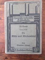 KITTE KLEBEMITTEL Lehner kit lijm chemie 1922 tandarts, Ophalen of Verzenden