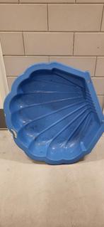 Blauwe schelp zandbak 2-delig, Ophalen, Gebruikt