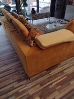 Salon met electrisch relax gedeelte, Ophalen, Zo goed als nieuw, Stof, Modern
