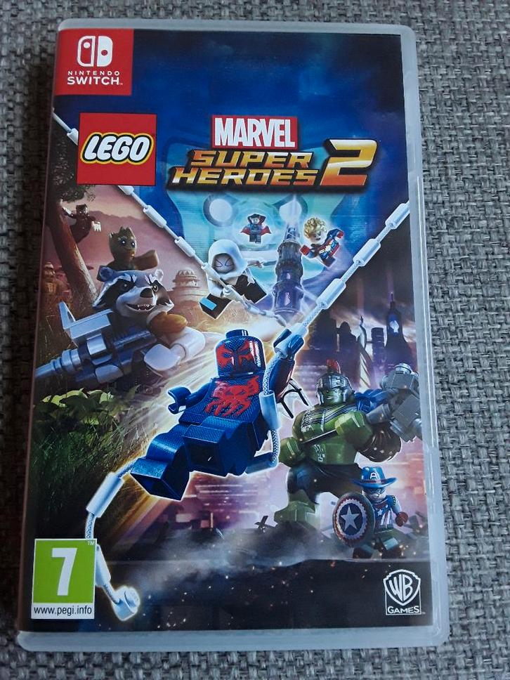 Nintendo Switch Game LEGO Marvel Super Heroes 2, Spelcomputers en Games, Games | Nintendo Switch, Zo goed als nieuw, Avontuur en Actie