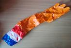 Opblaasbare oranje dingen voor fans supporters Nederland, Ophalen of Verzenden, Zo goed als nieuw, Feestartikel, Oranje of Koningsdag