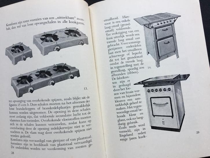 Gas en Gastoestellen in de huishoudkeuken (ca. 1949), Verzamelen, Retro, Huis en Inrichting, Ophalen of Verzenden