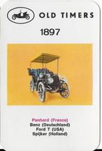 A646 autokaartje panhard france 1897, Verzamelen, Ophalen of Verzenden, Zo goed als nieuw, Auto's
