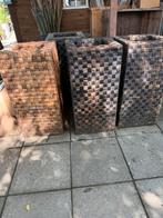 Plantenbakken gevlochten bananenblad, Ophalen, Gebruikt, Vierkant, 60 tot 100 cm