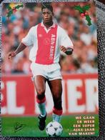 'Spelerskaart' Patrick Kluivert Ajax, Verzamelen, Ophalen of Verzenden, Zo goed als nieuw, Ajax, Spelerskaart