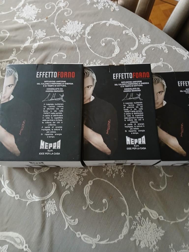 3 nieuwe pannen by Andrea Mainardi voor Mepra, Nieuw, Pannenset, Ophalen of Verzenden, Rvs