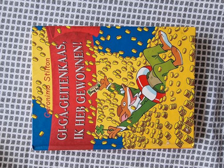 Geronimo Stilton - Gi-ga-geitenkaas, ik heb gewonnen!, Boeken, Kinderboeken | Jeugd | onder 10 jaar, Zo goed als nieuw, Fictie algemeen