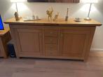 Mooie houten dressoir, Ophalen, 150 tot 200 cm, Eikenhout, Zo goed als nieuw