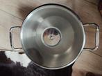 Schulte-Ufer RVS Kookpan Ø20cm, Huis en Inrichting, Kookpan of Snelkookpan, Ophalen of Verzenden, Zo goed als nieuw, Rvs