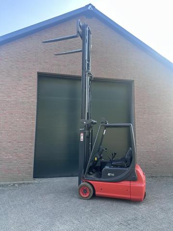 Linde E16 1600kg triplo elektrische heftruck beschikbaar voor biedingen